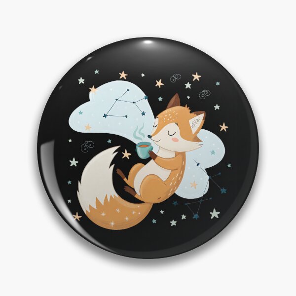 Item preview, Celestial Tea Fox designed and sold by Neural-canvas.