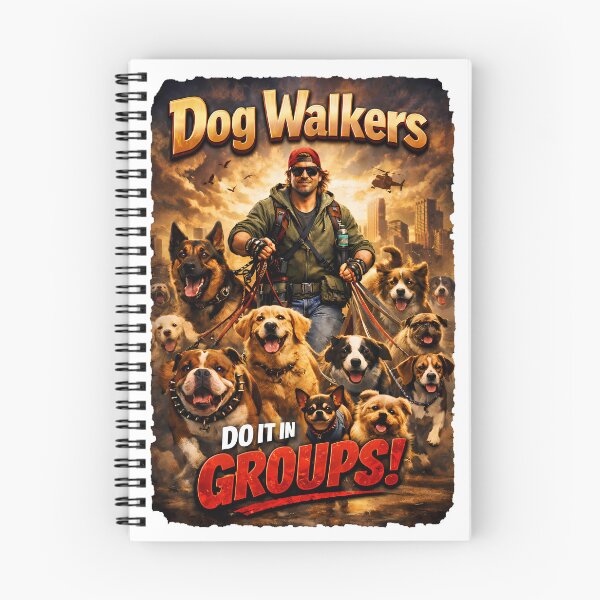 Item preview, Dog Walkers Do It In Groups designed and sold by MarkColeImaging.