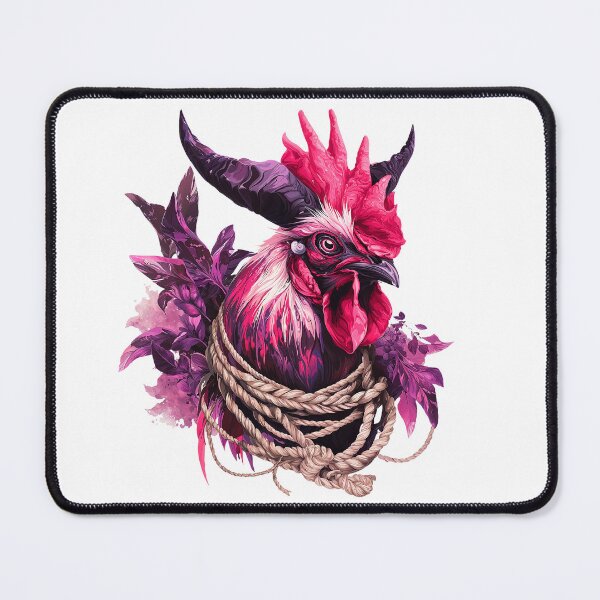 Item preview, Crimson Shibari Rooster Dark Art designed and sold by Anastasiia Yurevych.