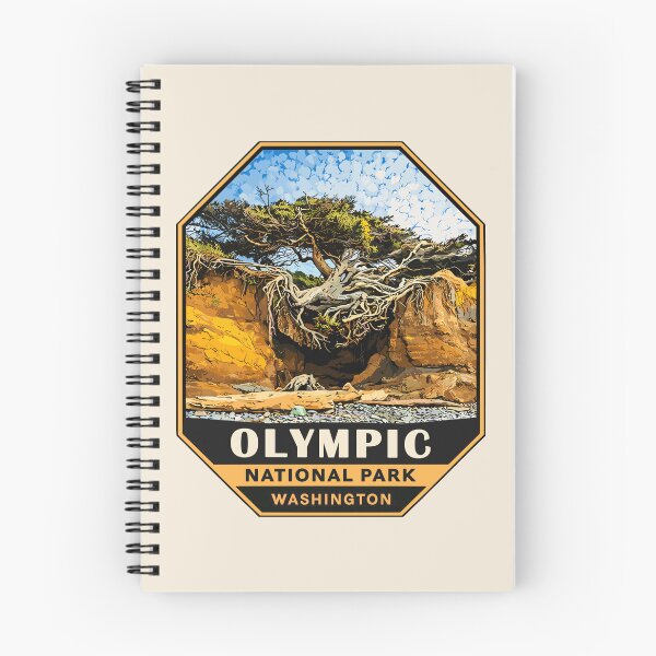 Item preview, Olympic National Park Sticker, Washington Poster designed and sold by Gideon Emmerich.