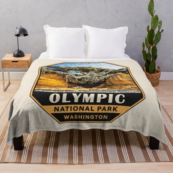 Item preview, Olympic National Park Sticker, Washington Poster designed and sold by Gideon Emmerich.