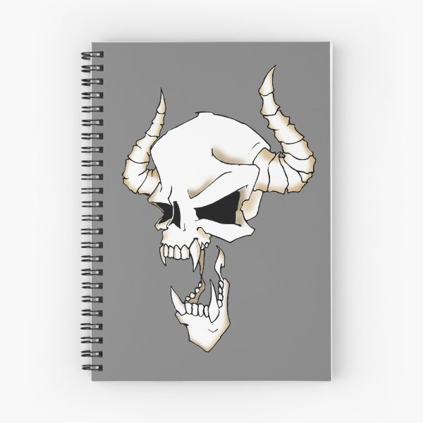 Item preview, Devil skull designed and sold by total meltdown art.