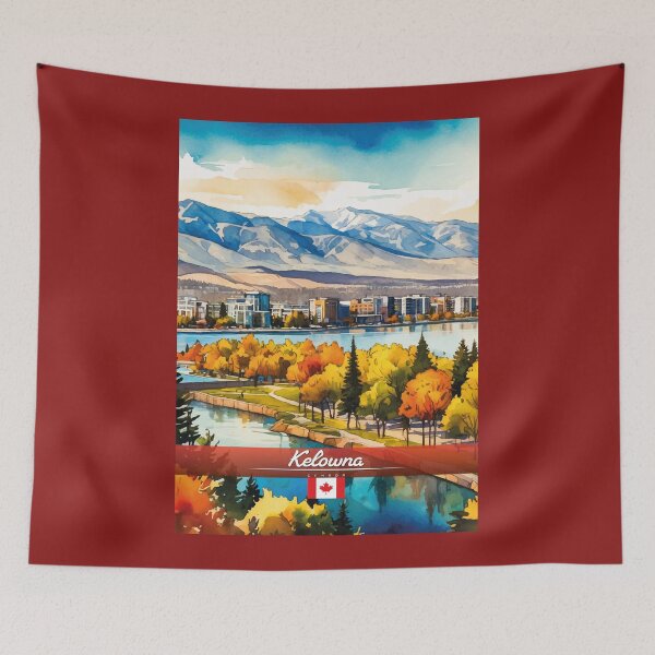 Item preview, Kelowna Canada Travel  designed and sold by Thistle-TShop.