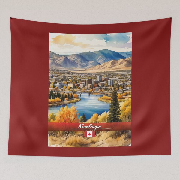 Item preview, Kamloops Canada Travel  designed and sold by Thistle-TShop.
