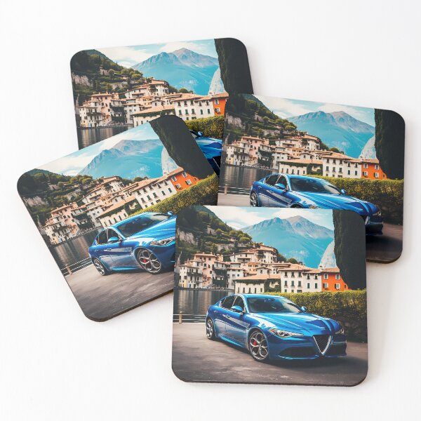 Item preview, Elegant Sport Sedan At A Scenic Waterfront Mountain Village designed and sold by RevUpDesign.