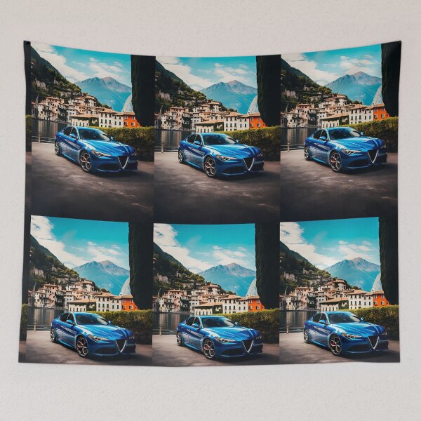 Item preview, Elegant Sport Sedan At A Scenic Waterfront Mountain Village designed and sold by RevUpDesign.