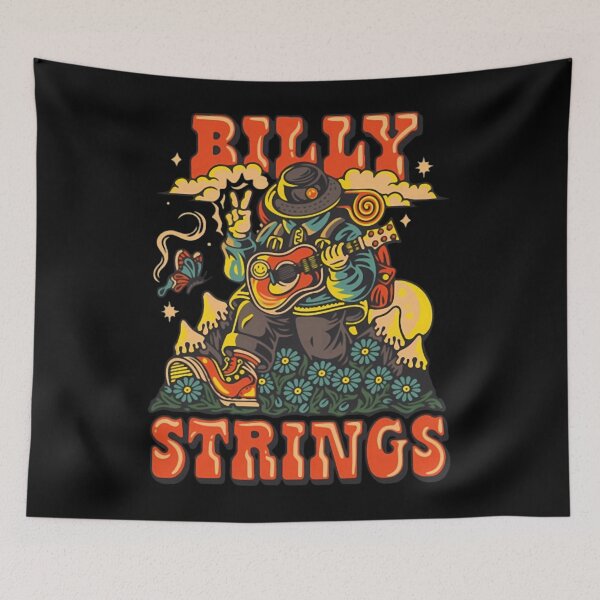 Item preview, Billys Stringss vintage logo  designed and sold by CyberGears.