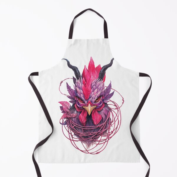 Item preview, Demonic Shibari Rooster Portrait designed and sold by Anastasiia Yurevych.