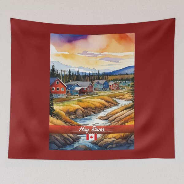 Item preview, Hay River Canada Travel  designed and sold by Thistle-TShop.