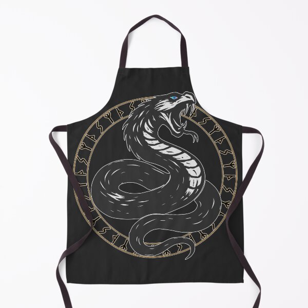 Item preview, Serpent with nordic runes designed and sold by MattC_Design.