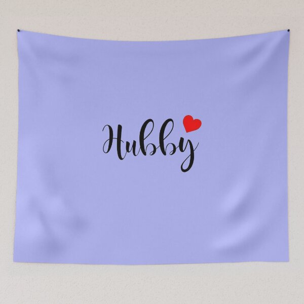 Item preview, Minimalist Hubby Gift - Cute Cursive Heart Design designed and sold by GunnuDesigns.