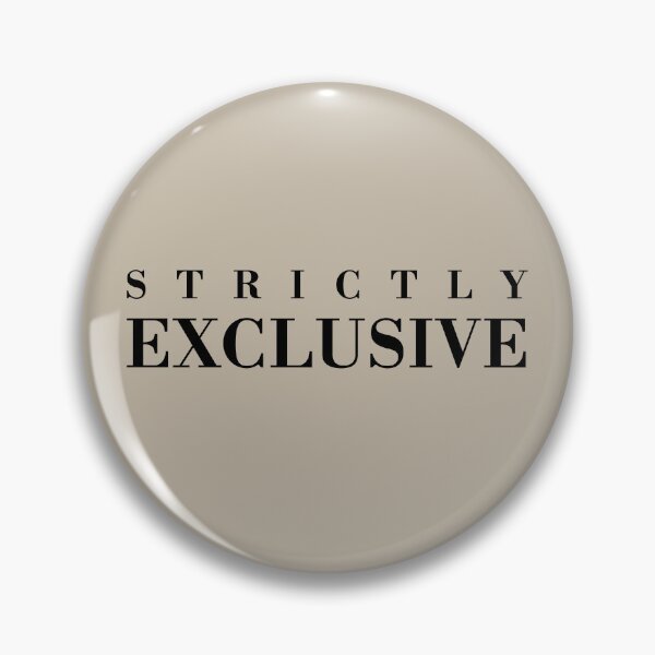 Item preview, Strictly Exclusive™ | Warm Stone - Signature Collection | Minimalist Typography designed and sold by Rasamore™ Studios | Minimalist Art.