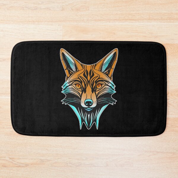 Item preview, Neon Fox Head in Cyberpunk Style designed and sold by MattC_Design.