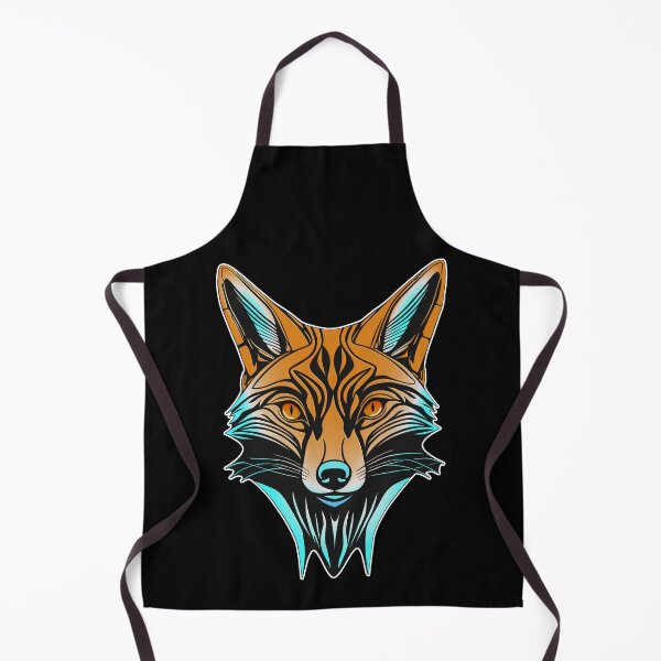 Item preview, Neon Fox Head in Cyberpunk Style designed and sold by MattC_Design.