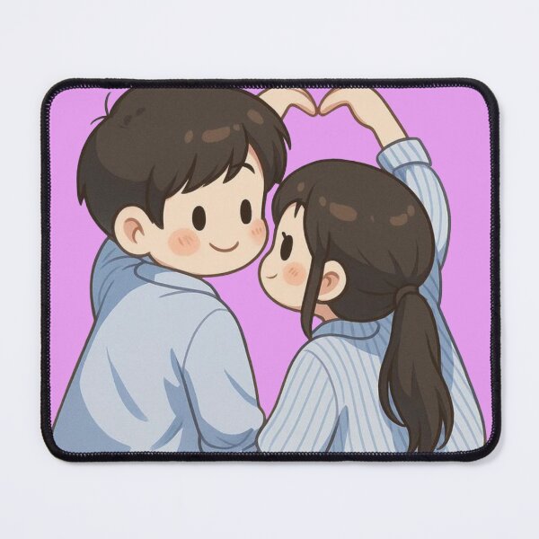Item preview, Soft Aesthetic Anime Couple - Cozy Love Moments designed and sold by GunnuDesigns.