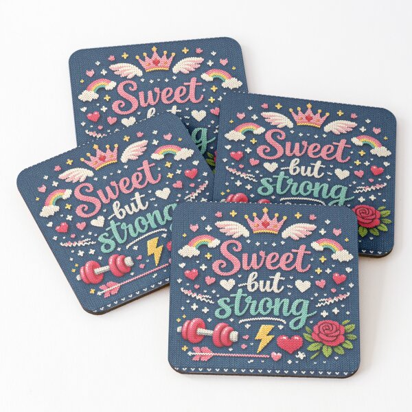 Item preview, Sweet but Strong knitting pattern design designed and sold by Mauswohn.