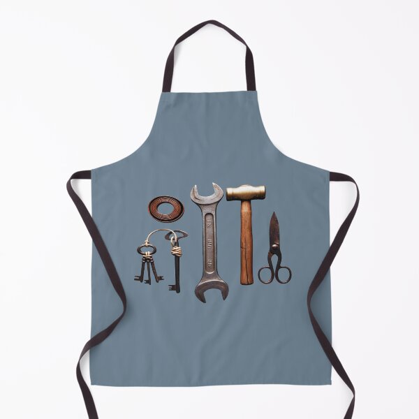 Item preview, Vintage Workshop Tools - Rustic Handyman Flat Lay designed and sold by Dakson Design - Fantasy Art.