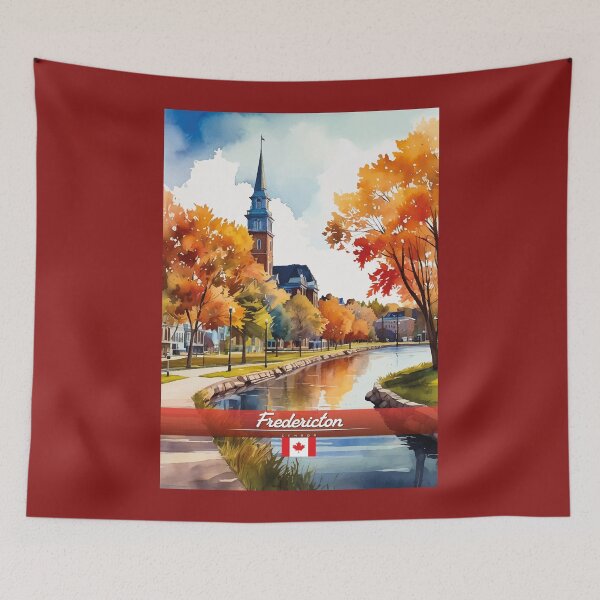 Item preview, Fredericton Canada Travel  designed and sold by Thistle-TShop.