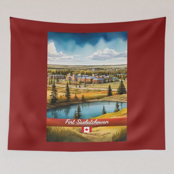 Item preview, Fort Saskatchewan Canada Travel  designed and sold by Thistle-TShop.