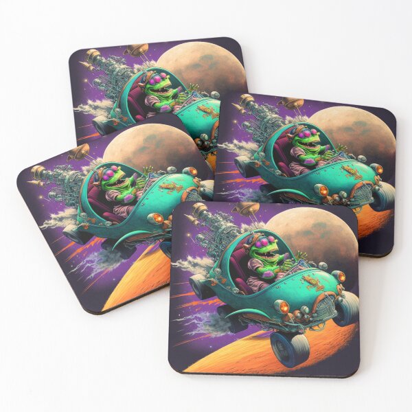 Item preview, Alien Space Roadster designed and sold by Sillytoe.