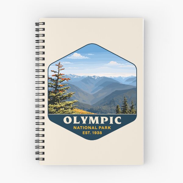 Item preview, Olympic National Park Sticker, Washington Poster, Olympic T-shirt designed and sold by Gideon Emmerich.