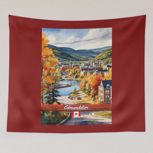 Item preview, Edmundston Canada Travel  designed and sold by Thistle-TShop.