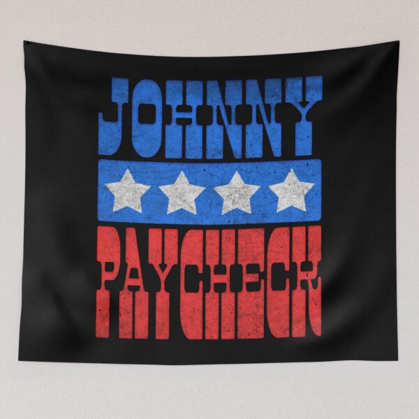 Item preview, Johnnys Paychecks  Retro Country Artist Fan  designed and sold by Cappuccino1Z.