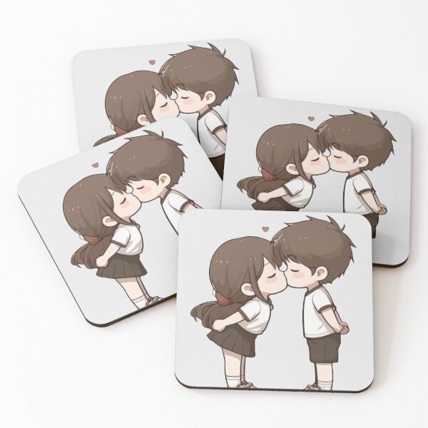 Item preview, Adorable Chibi Couple Adventures - Aesthetic Love Set designed and sold by GunnuDesigns.
