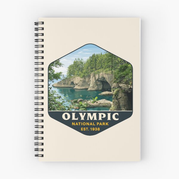Item preview, Olympic National Park Sticker, Washington Poster designed and sold by Gideon Emmerich.
