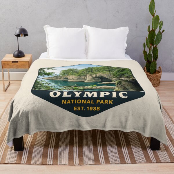 Item preview, Olympic National Park Sticker, Washington Poster designed and sold by Gideon Emmerich.
