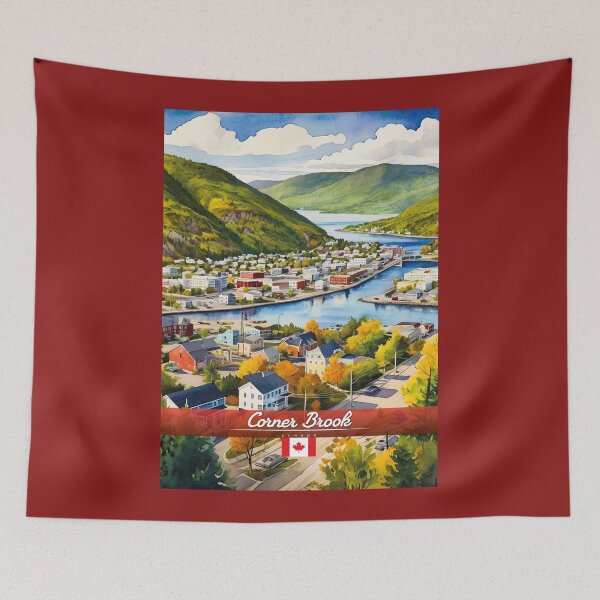 Item preview, Corner Brook Canada Travel  designed and sold by Thistle-TShop.