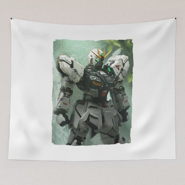 Item preview, RX-93 ν Gundam digital imaging illustration close up digital art designed and sold by sabartgunpla.