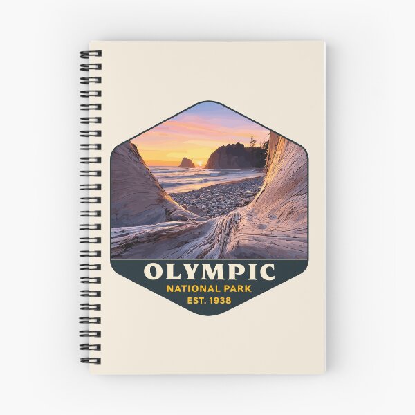 Item preview, Olympic National Park Sticker, Washington Poster designed and sold by Gideon Emmerich.