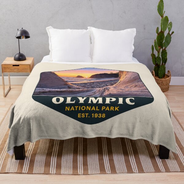 Item preview, Olympic National Park Sticker, Washington Poster designed and sold by Gideon Emmerich.