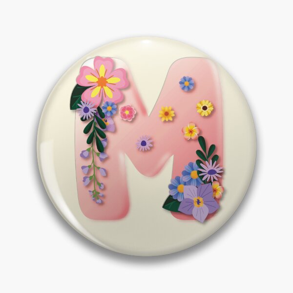 Item preview, Initial M Letter, The M Letter designed and sold by CharlottePlaceArt.