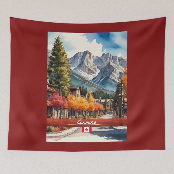 Item preview, Canmore Canada Travel  designed and sold by Thistle-TShop.