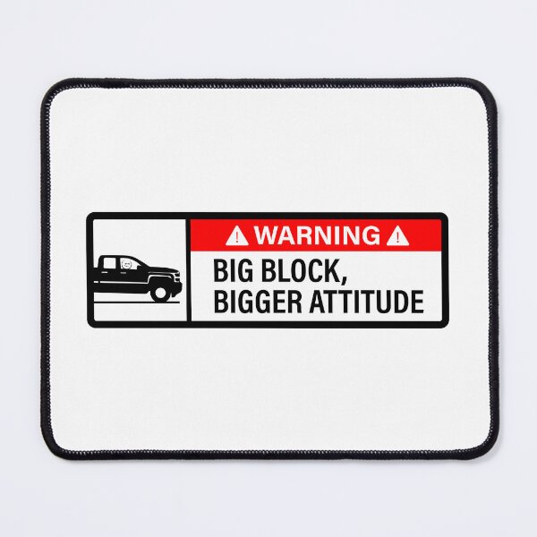 Item preview, Big Block, Big attitude designed and sold by ElseWorldDesign.