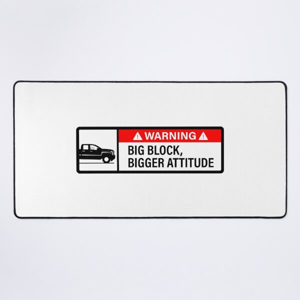Item preview, Big Block, Big attitude designed and sold by ElseWorldDesign.