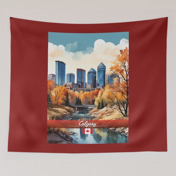 Item preview, Calgary Canada Travel  designed and sold by Thistle-TShop.