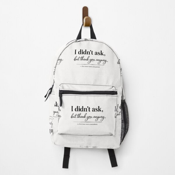 Item preview, First Time Mom Statement Relatable Motherhood Quote Design designed and sold by Pawsome Quotes.
