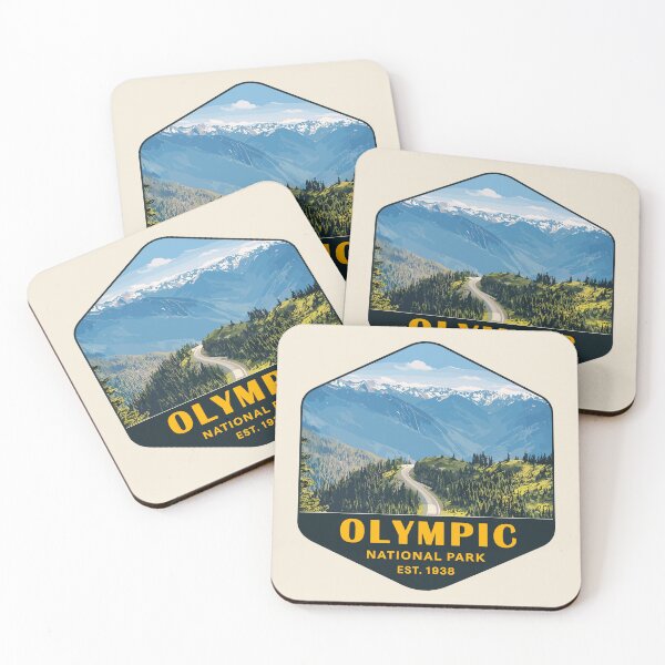 Item preview, Olympic National Park, Washington Poster designed and sold by Gideon Emmerich.