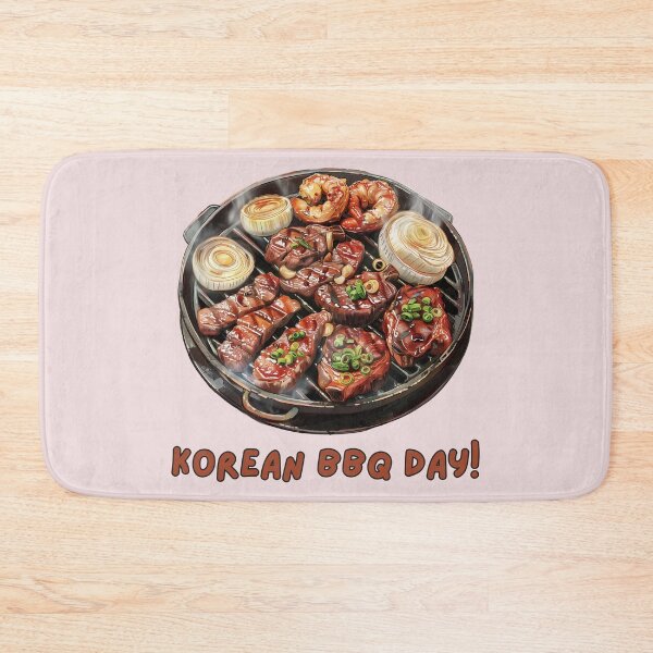 Item preview, Korean BBQ Day! designed and sold by bubblyrainbow.