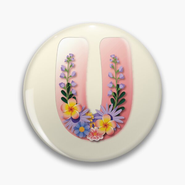Item preview, Initial U Letter, The U Letter designed and sold by CharlottePlaceArt.