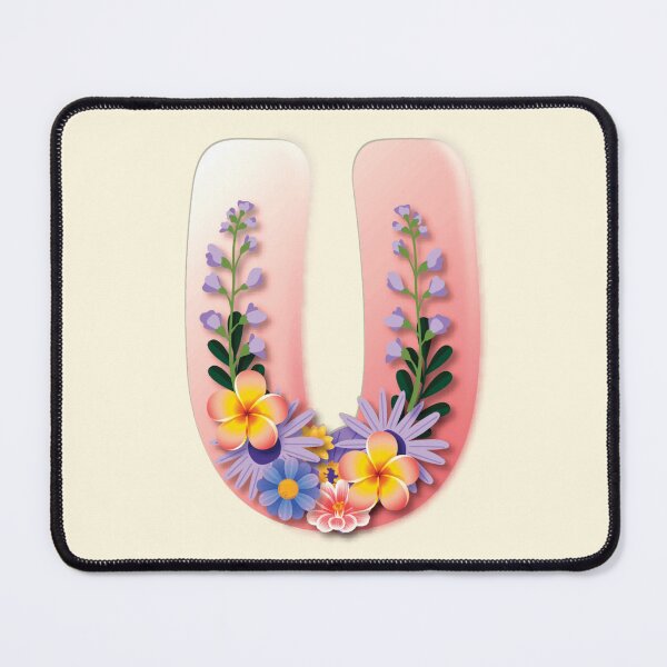 Item preview, Initial U Letter, The U Letter designed and sold by CharlottePlaceArt.