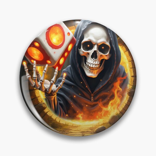Item preview, Roll If You Dare, the mystic skull. designed and sold by nicky2342.