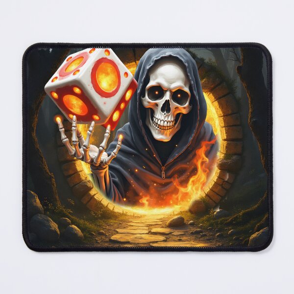 Item preview, Roll If You Dare, the mystic skull. designed and sold by nicky2342.