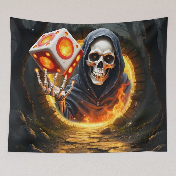 Item preview, Roll If You Dare, the mystic skull. designed and sold by nicky2342.