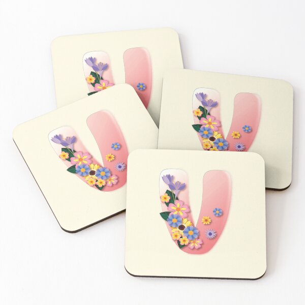 Item preview, Initial V Letter, The V Letter designed and sold by CharlottePlaceArt.