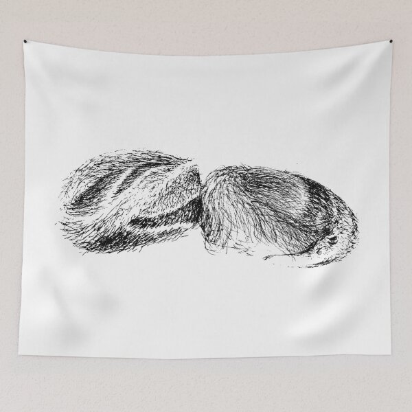 Item preview, Giant Anteaters sleeping in harmony designed and sold by MiraNomegusta.