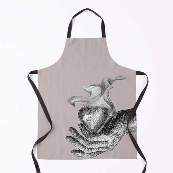 Item preview, Sacred Offering – Anatomical Heart in Hand Engraving designed and sold by tinkeybabes.